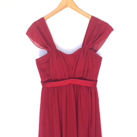 SORELLA VITA Dresses & Skirts - Sorella Vita Bridesmaid Gown Dress Wine Red 10